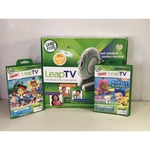 Tested 2014 LeapFrog LeapTV Educational Video Gaming System With 2 Games